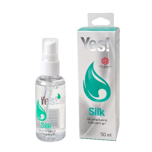 Силиконовая гипоаллергенная вагинальная смазка Yes Silk - 50 мл. - Sitabella - купить с доставкой в Энгельсе