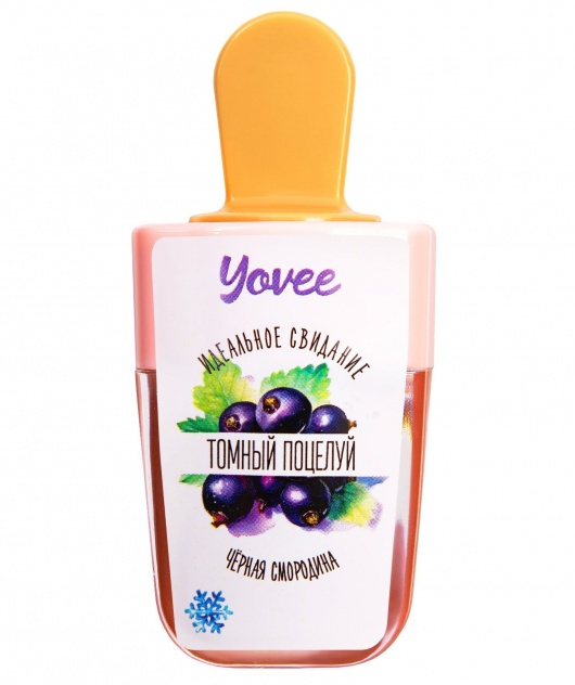 Охлаждающий бальзам для губ «Томный поцелуй» с ароматом черной смородины - 5 мл. - ToyFa - купить с доставкой в Энгельсе