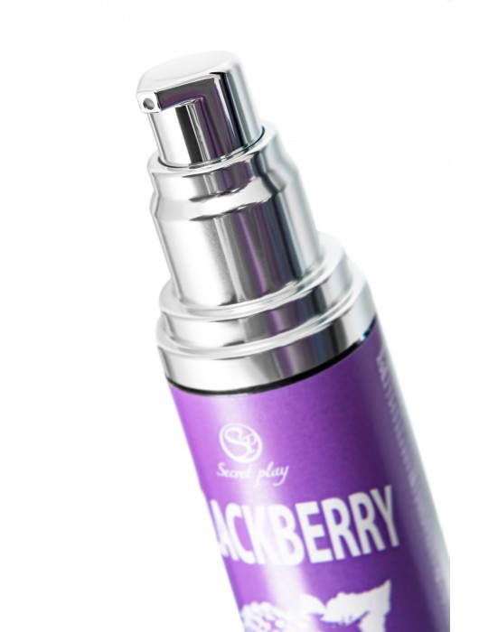 Массажное масло 2-в-1 Blackberry Hot Effect с разогревающим эффектом и вкусом ежевики - 50 мл. - Secret Play - купить с доставкой в Энгельсе