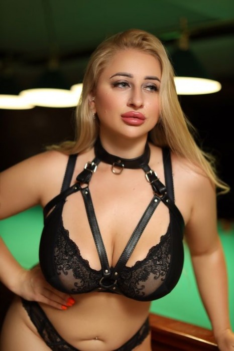 Черная кожаная сбруя с ошейником plus size из нежной кожи - БДСМ Арсенал - купить с доставкой в Энгельсе