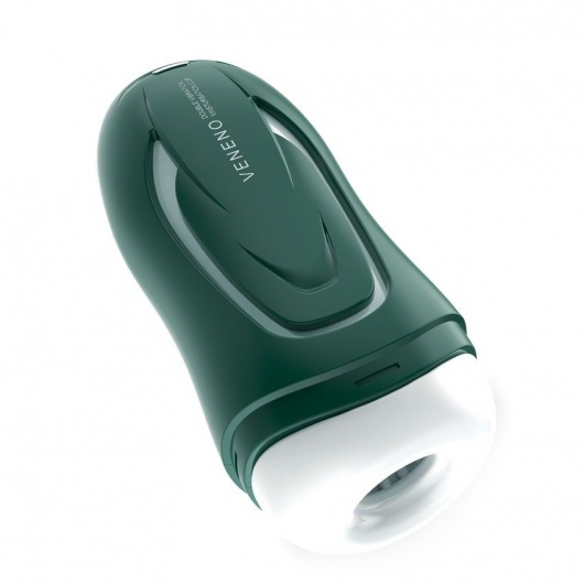 Зеленый вибромастурбатор с голосовым сопровождением Veneno - Rends - в Энгельсе купить с доставкой