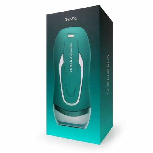 Зеленый вибромастурбатор с голосовым сопровождением Veneno - Rends - в Энгельсе купить с доставкой
