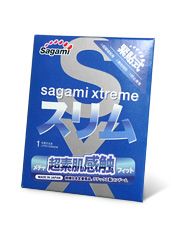 Презерватив Sagami Xtreme FEEL FIT 3D - 1 шт. - Sagami - купить с доставкой в Энгельсе