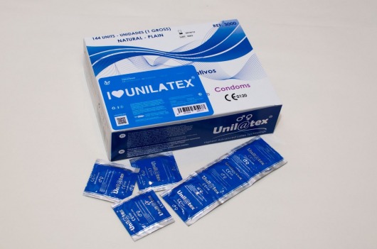 Классические презервативы Unilatex Natural Plain - 144 шт. - Unilatex - купить с доставкой в Энгельсе