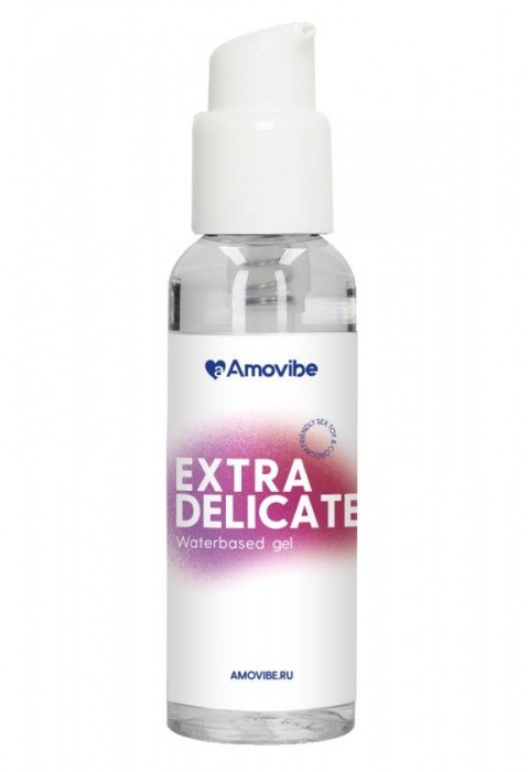 Гель на водной основе Amovibe Extra Delicate - 100 мл. - Amovibe - купить с доставкой в Энгельсе