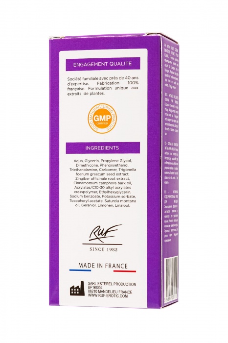 Сужающий и укрепляющий крем для женщин Xtra Tight - 30 мл. - RUF - купить с доставкой в Энгельсе