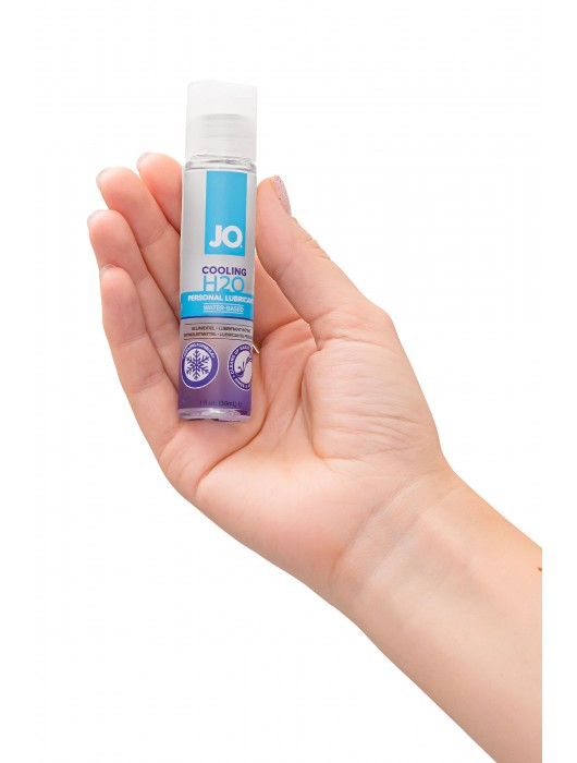 Охлаждающий лубрикант на водной основе JO H2O COOLING - 30 мл. - System JO - купить с доставкой в Энгельсе
