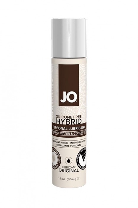 Водно-масляный лубрикант JO Silicon free Hybrid Lubricant ORIGINAL- 30 мл. - System JO - купить с доставкой в Энгельсе