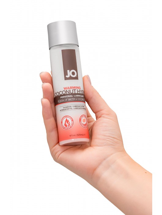 Водно-масляный лубрикант с разогревающим эффектом Hybrid Lubricant WARMING - 120 мл. - System JO - купить с доставкой в Энгельсе