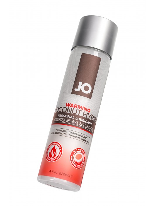 Водно-масляный лубрикант с разогревающим эффектом Hybrid Lubricant WARMING - 120 мл. - System JO - купить с доставкой в Энгельсе