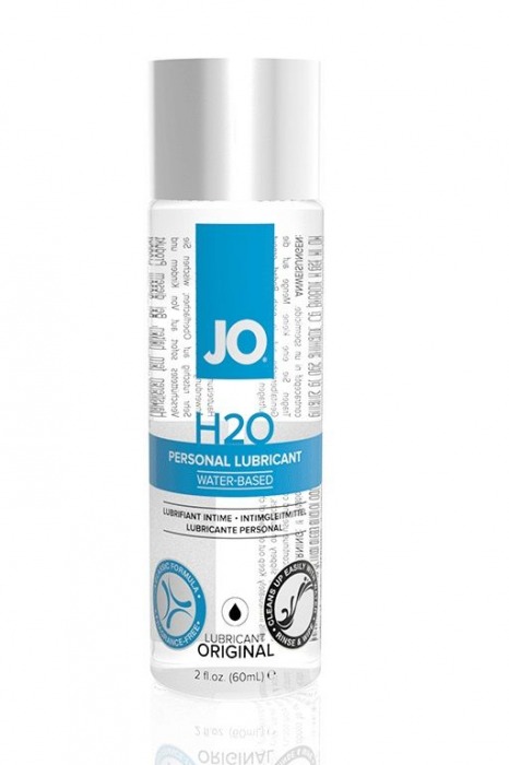 Нейтральный лубрикант на водной основе JO Personal Lubricant H2O - 60 мл. - System JO - купить с доставкой в Энгельсе