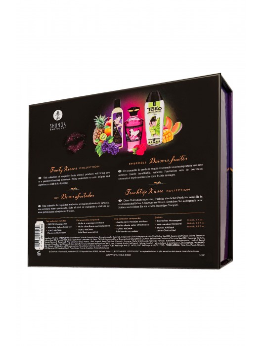 Подарочный набор Fruity Kisses из 3 предметов - Shunga - купить с доставкой в Энгельсе