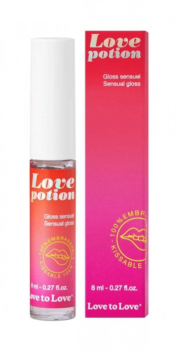 Возбуждающий блеск для губ Love Potion - 8 мл. - Love to Love - купить с доставкой в Энгельсе