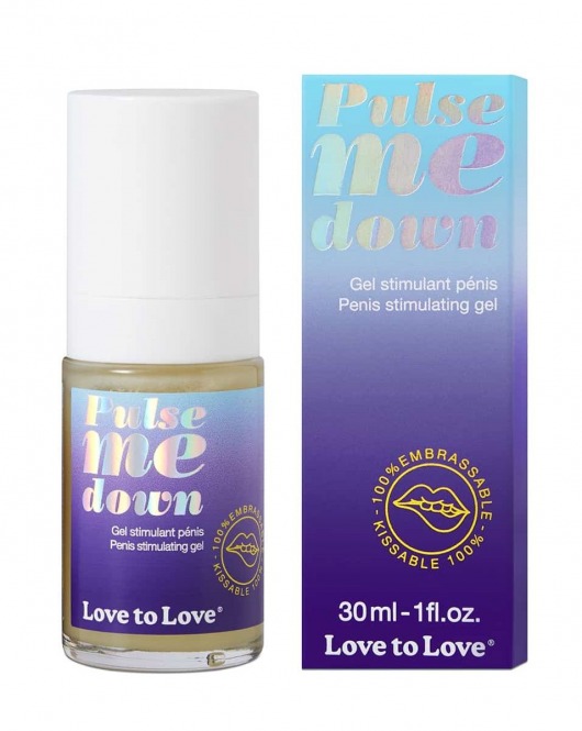Стимулирующий гель для пениса Pulse Me Down - 30 мл. - Love to Love - купить с доставкой в Энгельсе