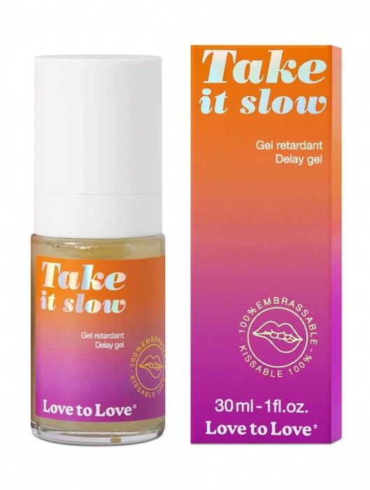 Пролонгирующий гель для мужчин Take It Slow - 30 мл. - Love to Love - купить с доставкой в Энгельсе
