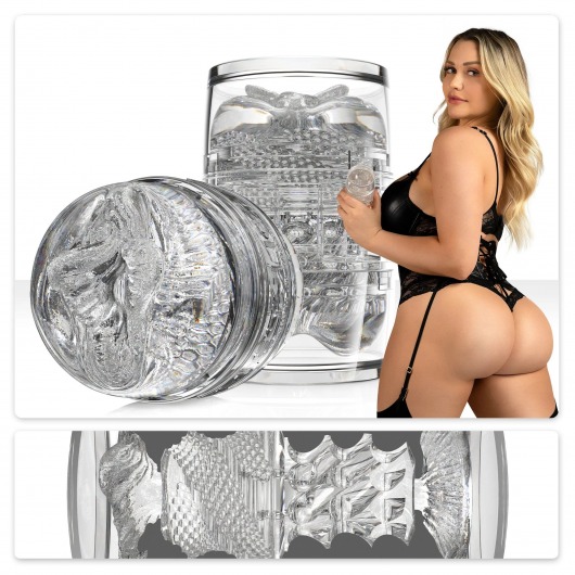 Прозрачный двусторонний мастурбатор Fleshlight Quickshot Mia Malkova - Fleshlight - в Энгельсе купить с доставкой