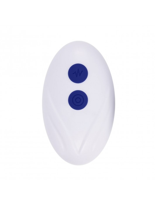 Синее эрекционное виброкольцо с клиторальной подушечкой и пультом ДУ Adjustable Fun Ring - Zero Tolerance - в Энгельсе купить с доставкой