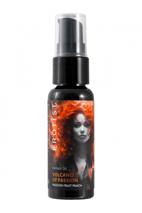 Гель с эффектом вибрации Volcano Of Passion со вкусом персика и маракуйи - 25 мл. - Erotist Lubricants - купить с доставкой в Энгельсе