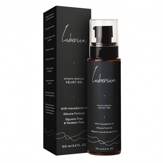 Интимный гель на силиконовой основе с маслом макадамии Luberium Velvel Gel - 100 мл. - Luberium - купить с доставкой в Энгельсе