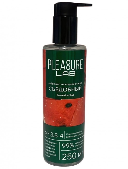 Лубрикант на водной основе Pleasure Lab с ароматом арбуза - 250 мл. - Pleasure Lab - купить с доставкой в Энгельсе