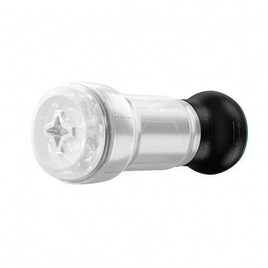 Набор PowerBlow   Feel Pocket Stroker Crystal: мастурбатор и интерактивная насадка - Kiiroo - в Энгельсе купить с доставкой