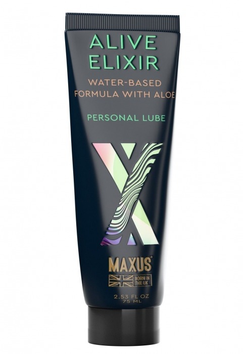 Интимный гель на водной основе MAXUS Alive Elixir - 75 мл. - Maxus - купить с доставкой в Энгельсе
