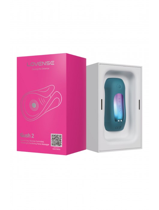 Нереалистичный мастурбатор Gush 2 - Lovense - в Энгельсе купить с доставкой