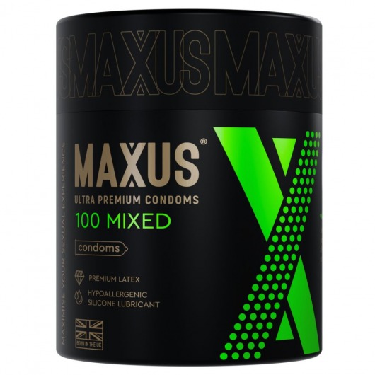 Презервативы MAXUS Mixed - 100 шт. - Maxus - купить с доставкой в Энгельсе