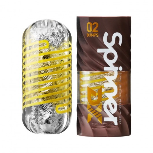 Мастурбатор Tenga Spinner DX 02 Bumps - Tenga - в Энгельсе купить с доставкой