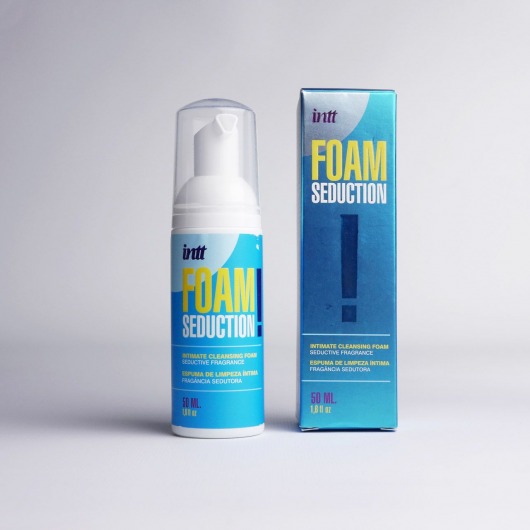 Очищающая пенка для тела Foam Seduction - 50 мл. - INTT - купить с доставкой в Энгельсе