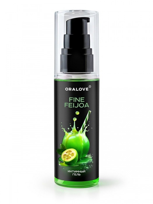 Съедобная смазка на водной основе с ароматом фейхоа - 60 гр. - Биоритм - купить с доставкой в Энгельсе