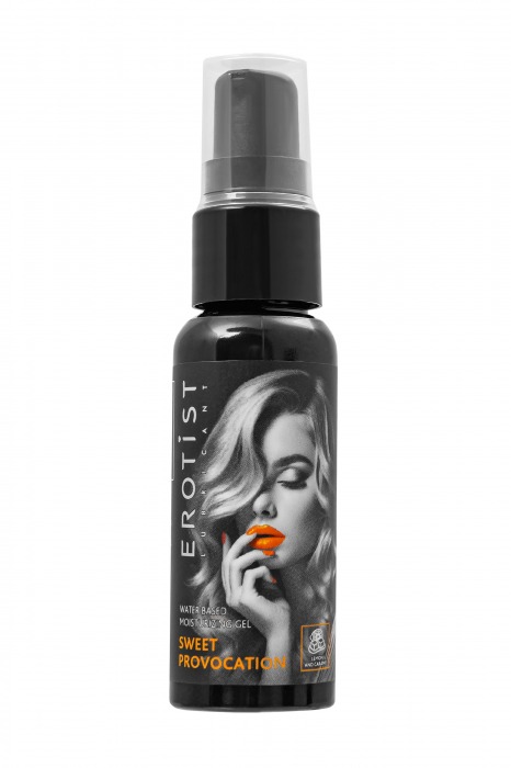 Съедобный гель Erotist Sweet Provocation Lemon And Caramel - 30 мл. - Erotist Lubricants - купить с доставкой в Энгельсе
