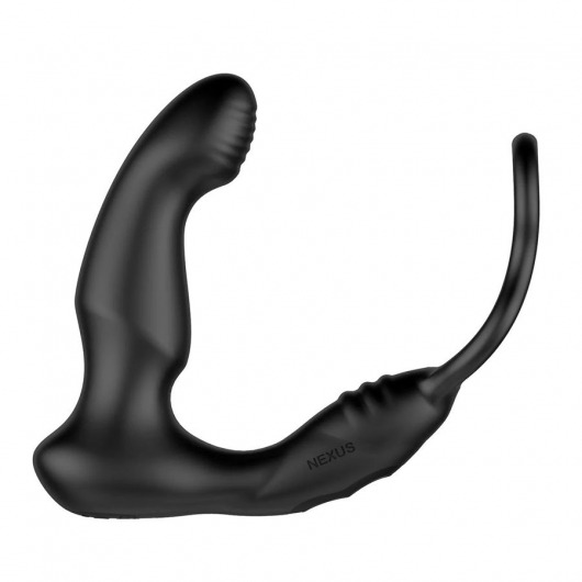 Черный двухмоторный массажер простаты Nexus Simul8 Wave Edition - Nexus Range - в Энгельсе купить с доставкой