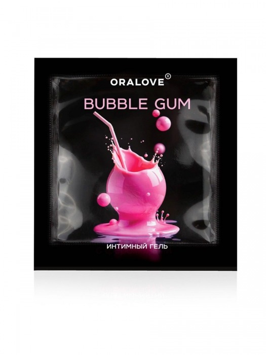 Саше съедобной оральной смазки OraLove с ароматом бабл-гам - 3 гр. - Биоритм - купить с доставкой в Энгельсе