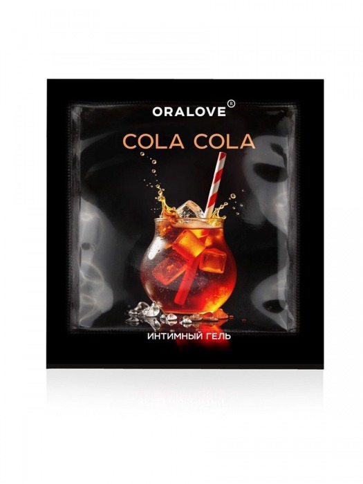 Саше съедобной оральной смазки OraLove с ароматом колы - 3 гр. - Биоритм - купить с доставкой в Энгельсе