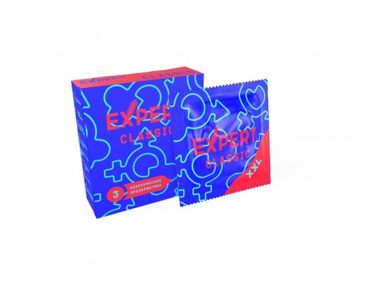 Презервативы увеличенного размера Expert Classic XXL - 3 шт. - Expert - купить с доставкой в Энгельсе