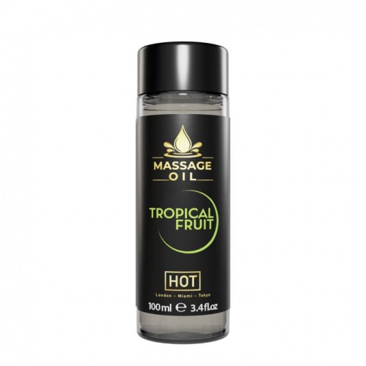 Массажное масло c ароматом тропических фруктов Massage Oil - 100 мл. - HOT - купить с доставкой в Энгельсе