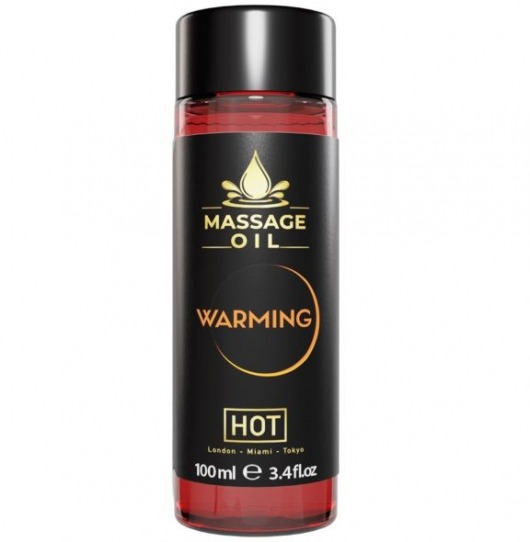 Массажное масло с согревающим эффектом Massage Oil Warming - 100 мл. - HOT - купить с доставкой в Энгельсе
