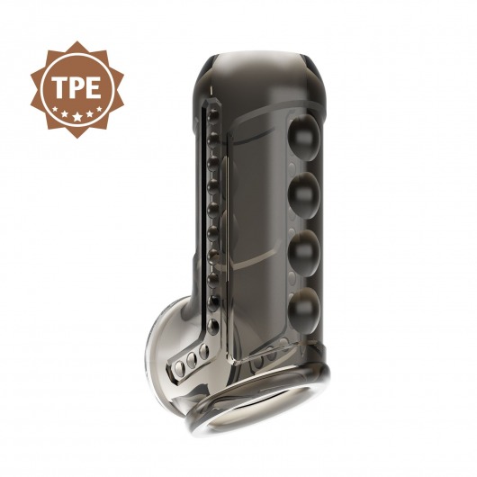 Дымчатая насадка на пенис Farrel - Baile - в Энгельсе купить с доставкой