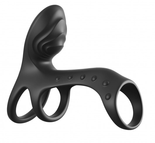 Черная насадка на пенис Ultimate Couples Cage Pro - Pipedream - в Энгельсе купить с доставкой