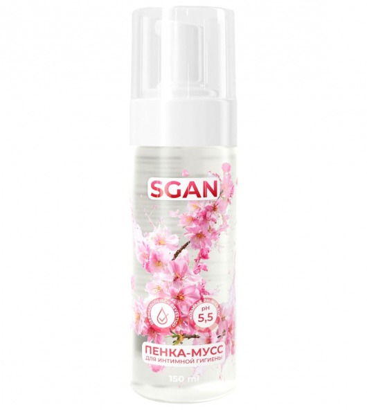 Пенка-мусс для интимной гигиены SGAN с пребиотиками - 150 мл. - SGAN - купить с доставкой в Энгельсе
