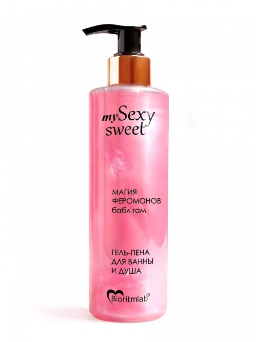 Гель-пена для ванны и душа Sexy Sweet с феромонами и ароматом бабл-гам - 200 мл. -  - Магазин феромонов в Энгельсе
