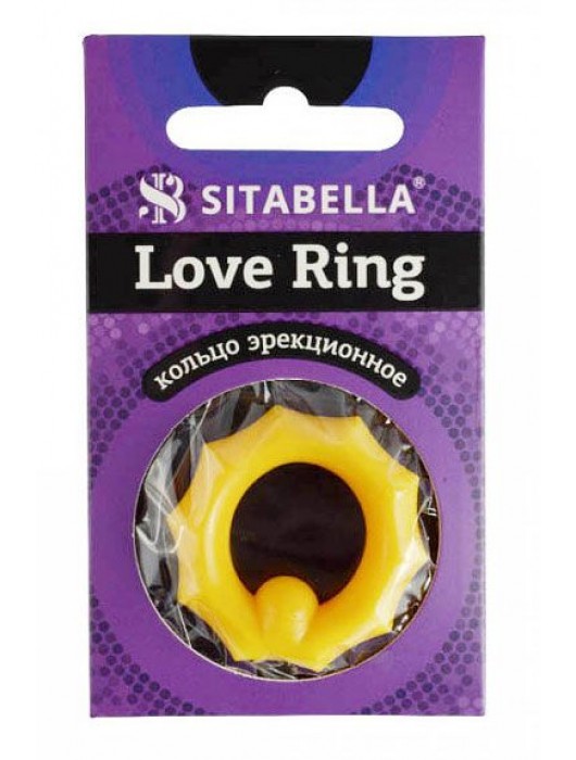 Цветное эрекционное кольцо Love Ring - Sitabella - в Энгельсе купить с доставкой