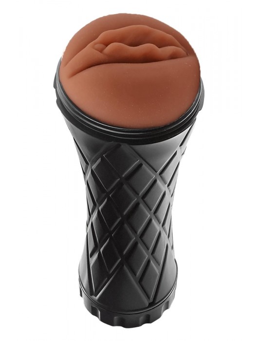 Коричневый мастурбатор-вагина Marly - Dream Toys - в Энгельсе купить с доставкой