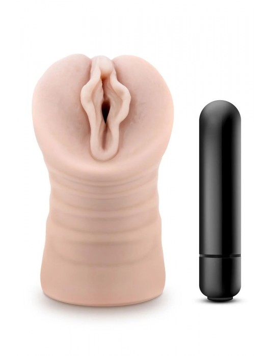 Телесный мастурбатор-вагина Destini - Blush Novelties - в Энгельсе купить с доставкой