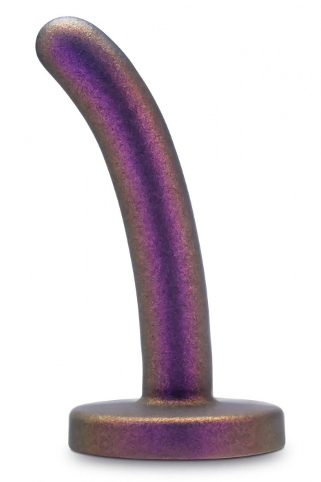 Фиолетовая насадка с гладкой поверхностью Surrender 4.75 Inch Beginner Pegging Dildo - 12 см. - Blush Novelties - купить с доставкой в Энгельсе