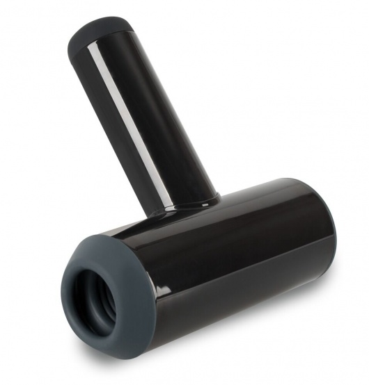 Черный мастурбатор с удобной ручкой Masturbator with 2 Functions - Orion - в Энгельсе купить с доставкой