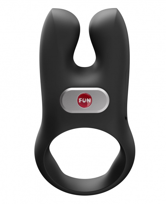 Черное эрекционное виброкольцо Nos - Fun Factory - в Энгельсе купить с доставкой