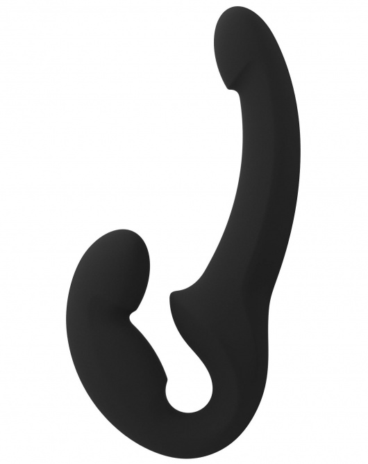 Черный безремневой страпон Share Lite - Fun Factory - купить с доставкой в Энгельсе