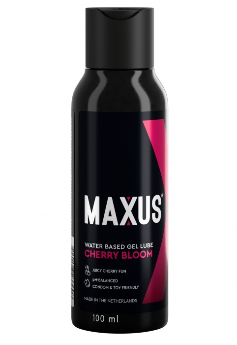 Лубрикант на водной основе MAXUS Cherry Bloom - 100 мл. - Maxus - купить с доставкой в Энгельсе